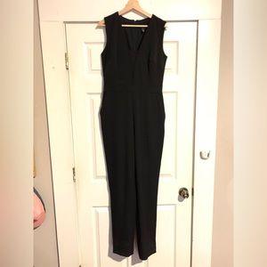 Long Tall Sally black dressy jumpsuit, size 10